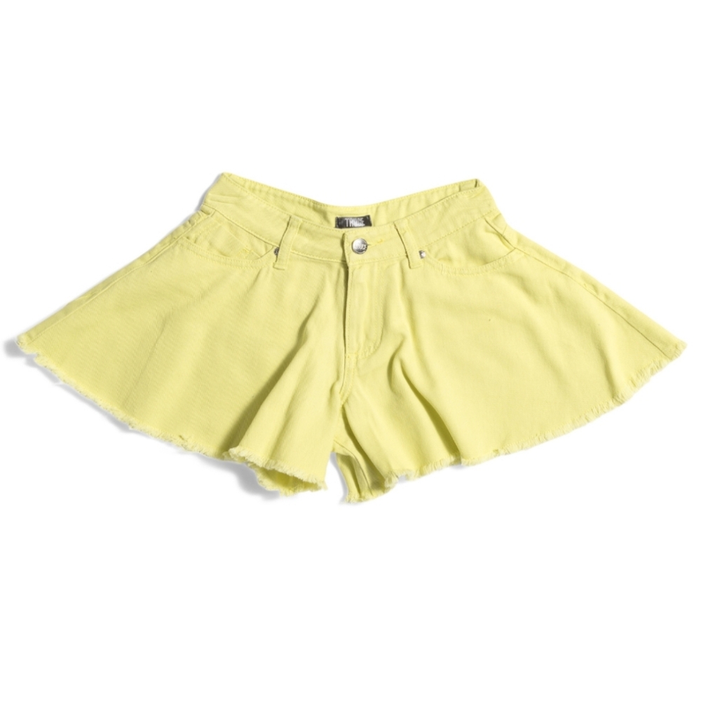 #10803-18 TRUCE 5 Pocket Twill Shorts Lime Size 12 14 16 NWT